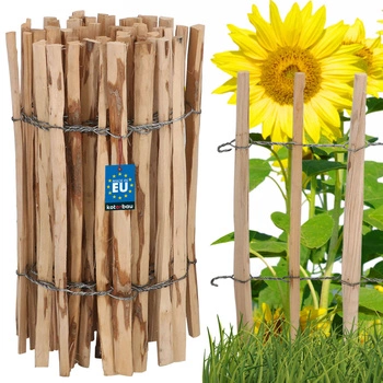 Lískový plot oplocení obruba palisáda břidlice 60 cm