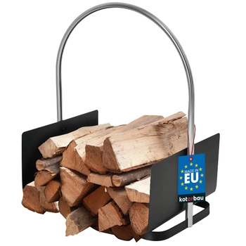 Nosič koše koš na palivové dřevo 37 cm