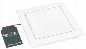 Plastová fasáda revizních dvířek 150x150mm