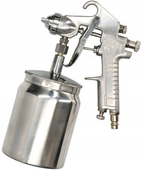Stříkací pistole 1,5 mm spodní nádrž 0,6 l ocelová kotarbau