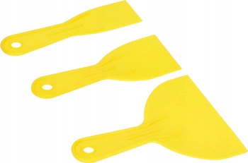 Plastová stěrka - sada 3 ks. kotarbau žlutá