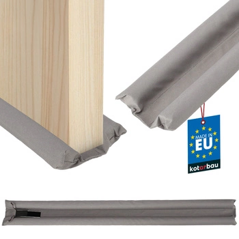 Těsnění z pěny pod dveře odhlučňující 30 mm 95 cm šedé