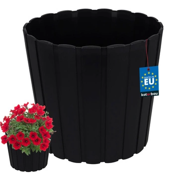 Květináč plastový antracit 290 MM
