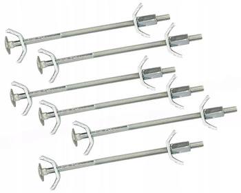 Nábytkový šroubový konektor 150 konektor pracovní desky - 6 ks.