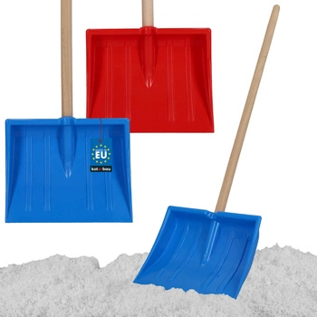 Dětské lopaty na sníh modrá červená sada 2 ks.