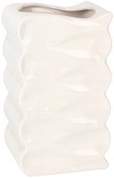 Keramický ochranný květináč 26 cm bílý kotarbau