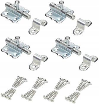 Univerzální západka 30mm spojovací prvek zámku dveří - 4 ks.