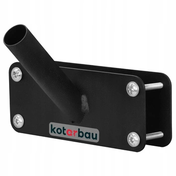 Držák na vlajku balkonový 170 na zábradlí jednotlivý - Barva černá